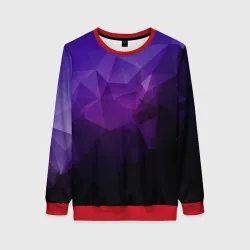Женский свитшот 3D PolyViolet