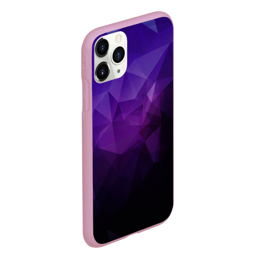 Чехол для iPhone 11 Pro Max матовый PolyViolet, цвет розовый - фото 3