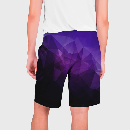 Мужские шорты 3D PolyViolet, цвет 3D печать - фото 2