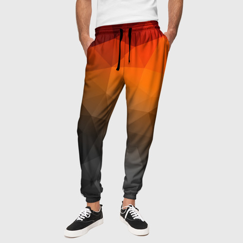 Мужские брюки 3D Abstraction, цвет 3D печать - фото 4