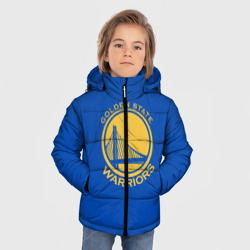Зимняя куртка для мальчиков 3D Голден Стэйт - фото 2