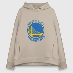 Женское худи Oversize хлопок Голден Стэйт