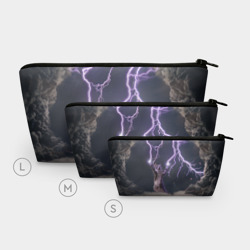 Косметичка 3D Грозовой кошак с молниями - фото 2