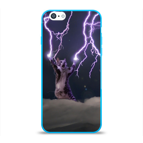 Чехол для iPhone 6/6S глянцевый Грозовой кошак Фото 01 Чехол для iPhone 6/6S глянцевый Грозовой кошак Фото 01
