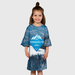 Детское платье 3D Красная поляна - фото 2