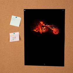 Постер Огненный байкер - фото 2
