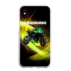 Чехол для iPhone XS Max матовый Kawasaki