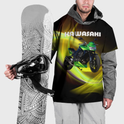 Накидка на куртку 3D Kawasaki