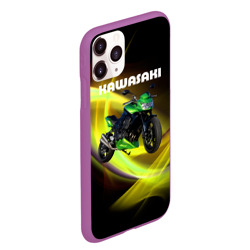 Чехол для iPhone 11 Pro Max матовый Kawasaki - фото 2