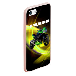 Чехол для iPhone 5/5S матовый Kawasaki - фото 2