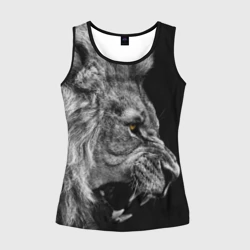 Женская майка 3D Лев