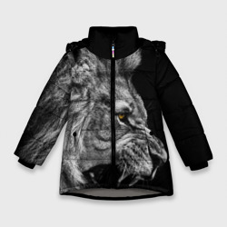 Зимняя куртка для девочек 3D Лев