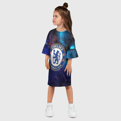 Детское платье 3D Челси, цвет 3D печать - фото 3