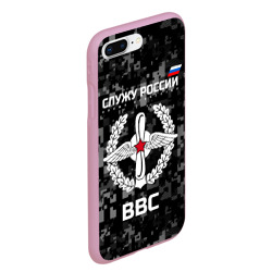Чехол для iPhone 7Plus/8 Plus матовый Служу России - ВВС - фото 2