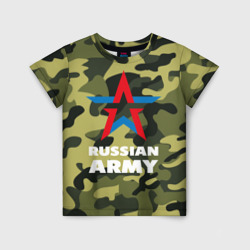 Детская футболка 3D Russian army