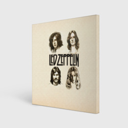 Холст квадратный Led Zeppelin 1