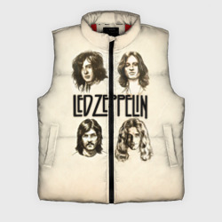 Мужской жилет утепленный 3D Led Zeppelin 1