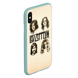 Чехол для iPhone XS Max матовый Led Zeppelin 1 - фото 2