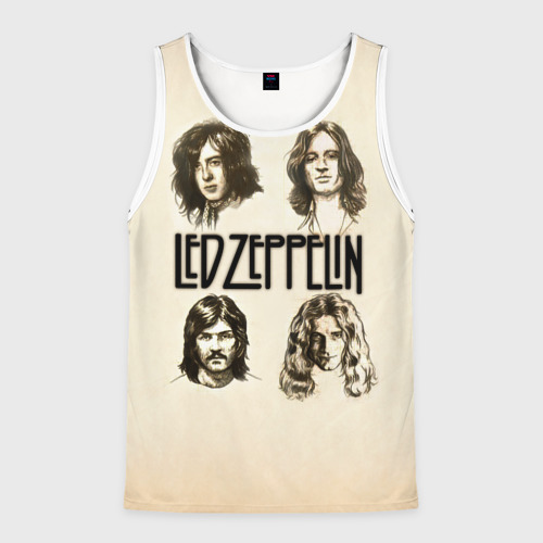 Мужская майка 3D Led Zeppelin 1, цвет 3D печать