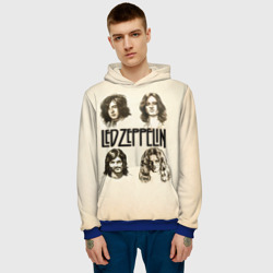 Мужская толстовка 3D Led Zeppelin 1 - фото 2