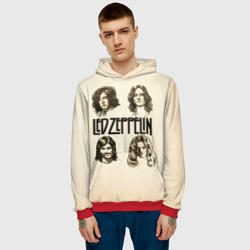 Мужская толстовка 3D Led Zeppelin 1 - фото 2