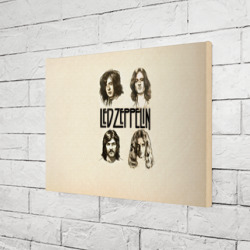 Холст прямоугольный Led Zeppelin 1 - фото 2