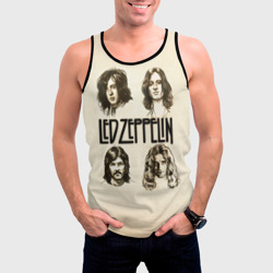 Мужская майка 3D Led Zeppelin 1 - фото 2