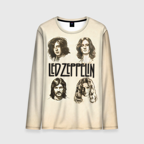Мужской лонгслив 3D Led Zeppelin 1