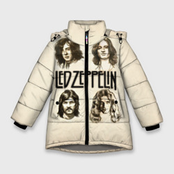 Зимняя куртка для девочек 3D Led Zeppelin 1