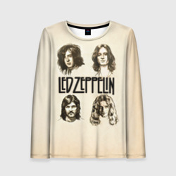 Женский лонгслив 3D Led Zeppelin 1