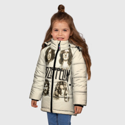 Зимняя куртка для девочек 3D Led Zeppelin 1 - фото 2