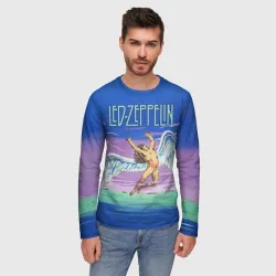 Мужской лонгслив 3D Led Zeppelin 2 - фото 2