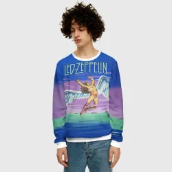 Мужской свитшот 3D Led Zeppelin 2 - фото 2