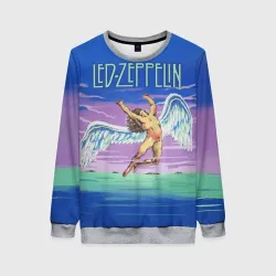 Женский свитшот 3D Led Zeppelin 2
