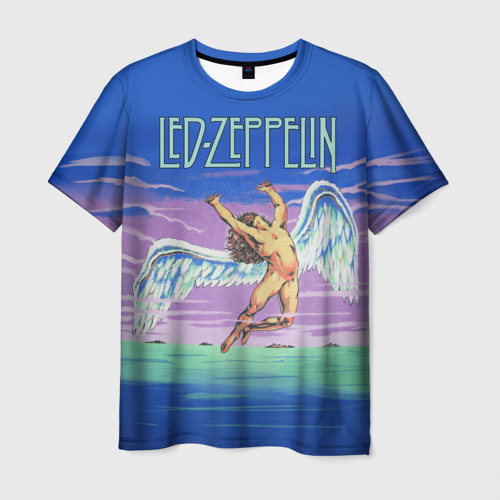 Мужская футболка с принтом Led Zeppelin 2, вид спереди №1