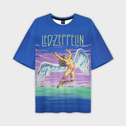 Мужская футболка oversize 3D Led Zeppelin 2