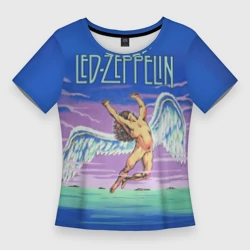 Женская футболка 3D Slim Led Zeppelin 2