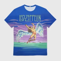 Мужская футболка 3D Led Zeppelin 2