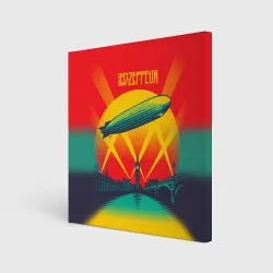 Холст квадратный Led Zeppelin 3