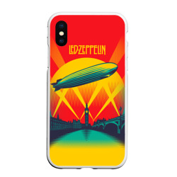 Чехол для iPhone XS Max матовый Led Zeppelin 3