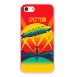 Чехол для iPhone 5/5S матовый Led Zeppelin 3