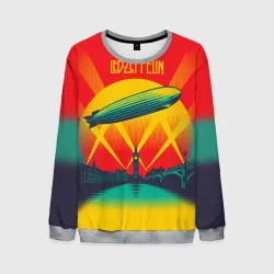 Мужской свитшот 3D Led Zeppelin 3