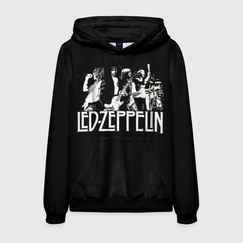 Мужская толстовка 3D Led Zeppelin 4, цвет черный