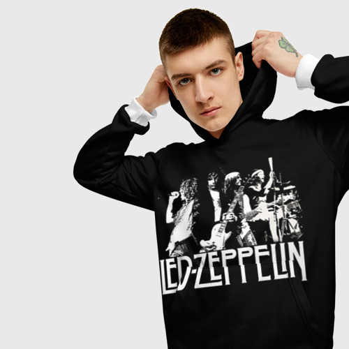 Мужская толстовка 3D Led Zeppelin 4 - фото 5