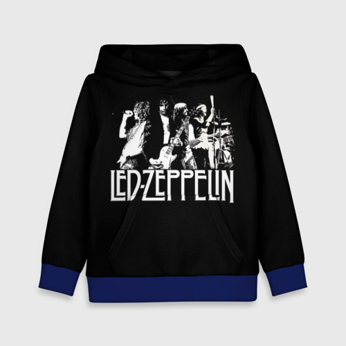 Детская толстовка 3D Led Zeppelin 4, цвет синий