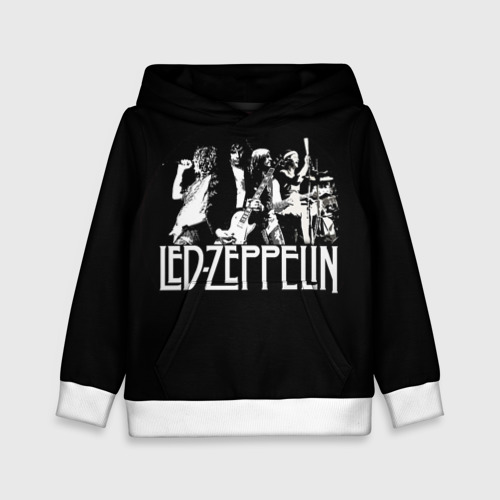 Детская толстовка 3D Led Zeppelin 4, цвет белый