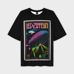 Мужская футболка oversize 3D Led Zeppelin 6