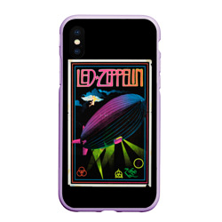 Чехол для iPhone XS Max матовый Led Zeppelin 6