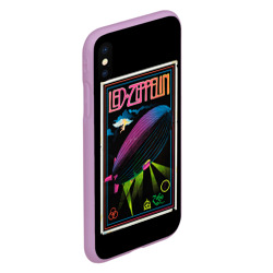 Чехол для iPhone XS Max матовый Led Zeppelin 6 - фото 2