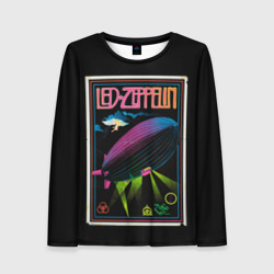 Женский лонгслив 3D Led Zeppelin 6